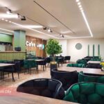 تصویری از نمای دیگری محیط و دکور جدید کافه لیان