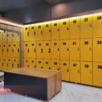 محیط رختکن باشگاه تناسب اندام بانوان کات